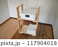 DIYで作ったプリンター台 117904018