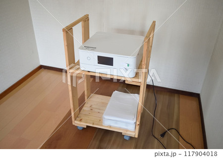 DIYで作ったプリンター台 DIYで作ったプリンター台 117904018