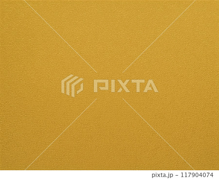 和紙のテクスチャのイメージ素材　橙色　鬱金色 117904074