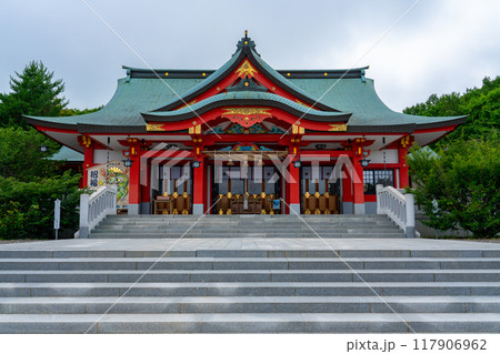 夏の苫小牧総鎮守 樽前山神社 北海道 夏の苫小牧総鎮守 樽前山神社 北海道 117906962