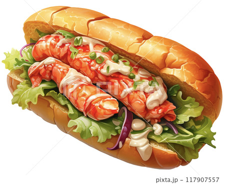 Lobster roll 117907557