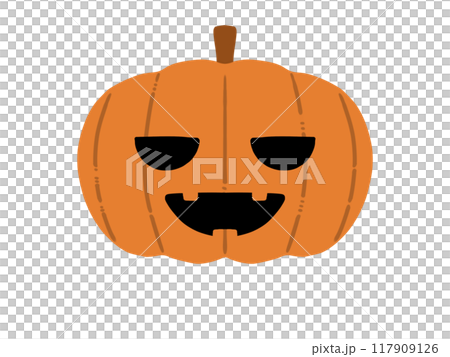 ハロウィンかぼちゃのイラスト素材1 ハロウィンかぼちゃのイラスト素材1 117909126