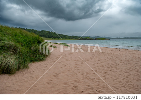 Gairloch Beach In The Village Gairloch At The Atlantic Coast Of The Highlands In Scotland, UK 117910031