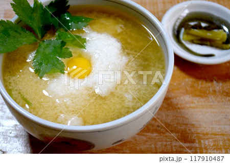 とろろ月見蕎麦 117910487