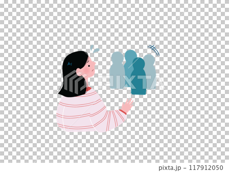 一名日本女性在留學目的地無法參與對話的插圖 117912050