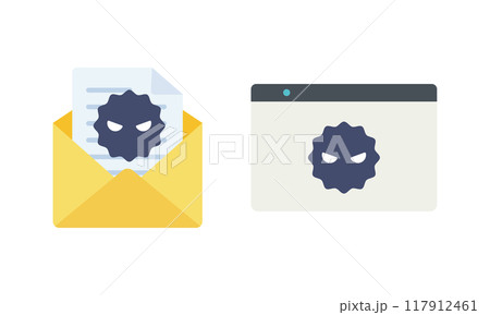 ウイルス ウイルス 117912461