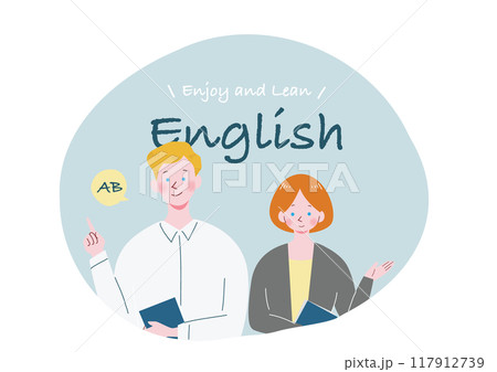 英会話教師のイラスト 117912739