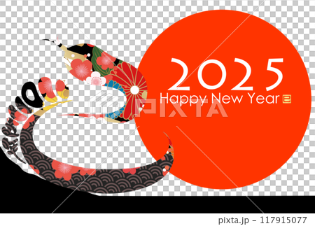 2025新年賀卡材料 117915077