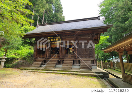 紙祖神 岡太神社・大瀧神社 下宮の神輿殿 紙祖神 岡太神社・大瀧神社 下宮の神輿殿 117916280