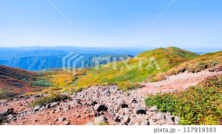 秋の焼石岳登山（泉水沼～焼石岳山頂） 117919383