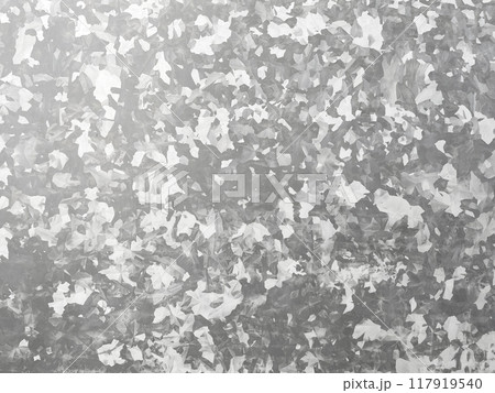 シルバーの亜鉛メッキ鋼板の結晶模様の表面の横長の背景画像 シルバーの亜鉛メッキ鋼板の結晶模様の表面の横長の背景画像 117919540