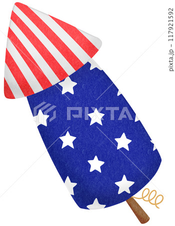 USA firework rocket 117921592
