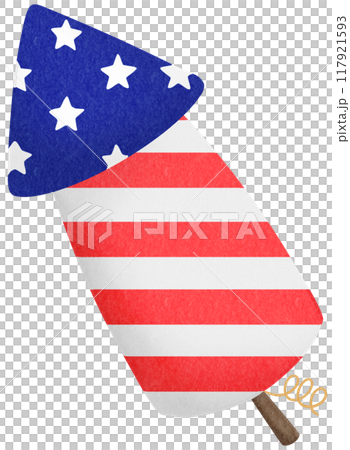 USA firework rocket 117921593