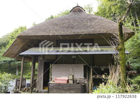 横浜の原風景の戸塚区舞岡ふるさと公園の夏 117922638