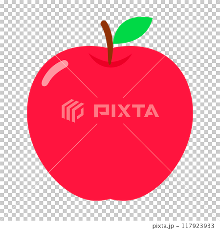 紅蘋果的插圖 紅蘋果的插圖 117923933