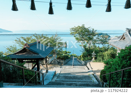 富丘八幡神社（小豆島土庄町）「からかい上手の高木さん」のロケ地 117924222