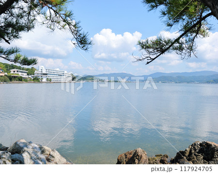 静岡県 浜松市 猪鼻湖 猪鼻神社 8月 静岡県 浜松市 猪鼻湖 猪鼻神社 8月 117924705