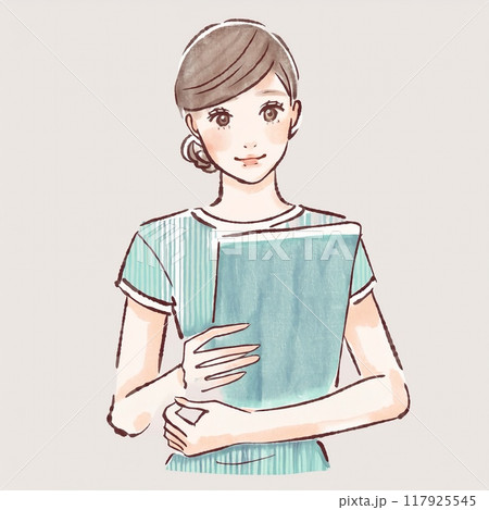 女性・女の子のイラスト素材 女性・女の子のイラスト素材 117925545