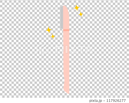 女性用フェイス用カミソリのイラスト素材2 女性用フェイス用カミソリのイラスト素材2 117926277