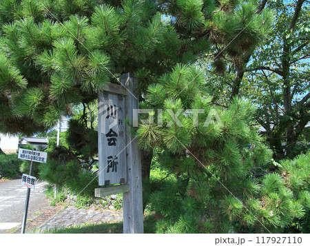 静岡県 島田宿 大井川川越遺跡跡 8月 静岡県 島田宿 大井川川越遺跡跡 8月 117927110