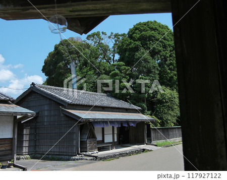 静岡県　島田宿　大井川川越遺跡跡　8月 117927122