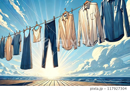 洗濯もの 117927304