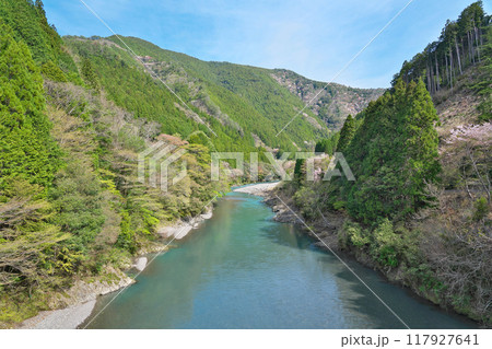 【日高川 (龍神村)】 和歌山県田辺市龍神村廣井原 下広井原橋 117927641