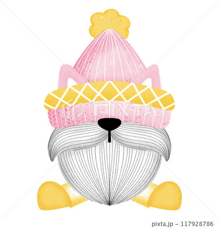 gnome cat 117928786