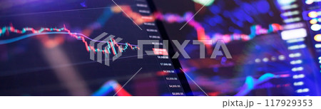 Background of economic trends for business ideas and trading on stock exchanges. Abstract finance background. Background of economic trends for business ideas and trading on stock exchanges. Abstract finance background. 117929353