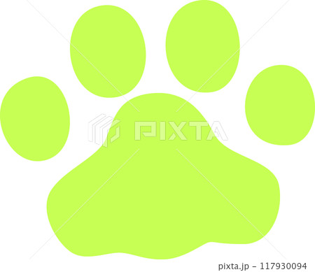 緑色の肉球 緑色の肉球 117930094