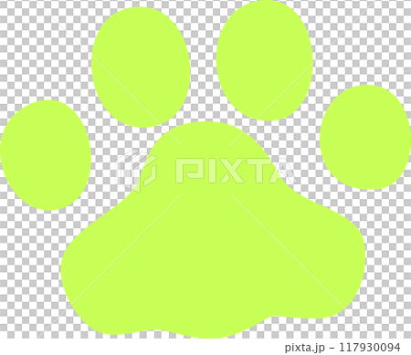 緑色の肉球 緑色の肉球 117930094