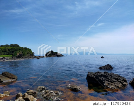 飛島の風景 (山形県酒田市) 飛島の風景 (山形県酒田市) 117930428