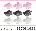 ロリータ風シューズセット 117931688