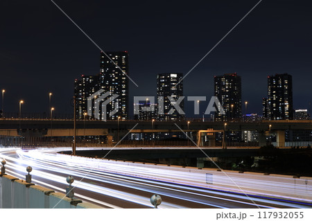 辰巳第二パーキングエリアの夜景 117932055