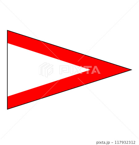 国際信号旗　NATO旗　占位 117932312