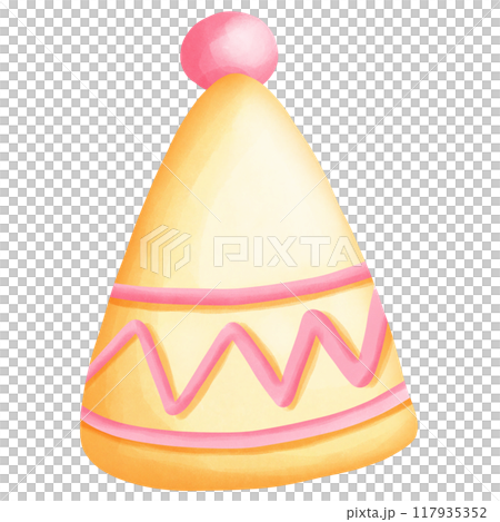 colorful donut on white background 117935352
