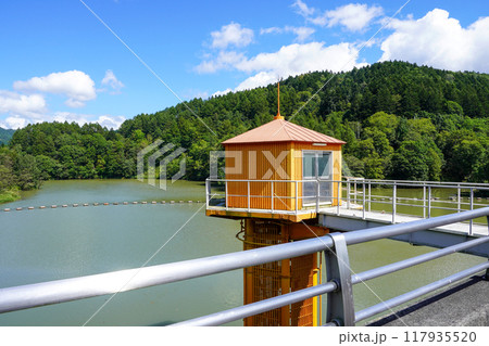 美唄ダム・重力式コンクリートダム 117935520