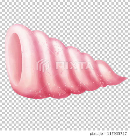 pink flamingo icon in cartoon style 117935737