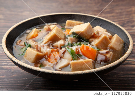 高野豆腐のあんかけ煮 117935830