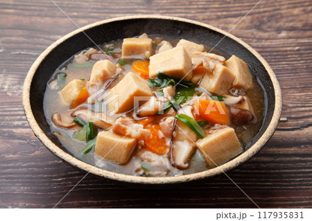 高野豆腐のあんかけ煮 117935831