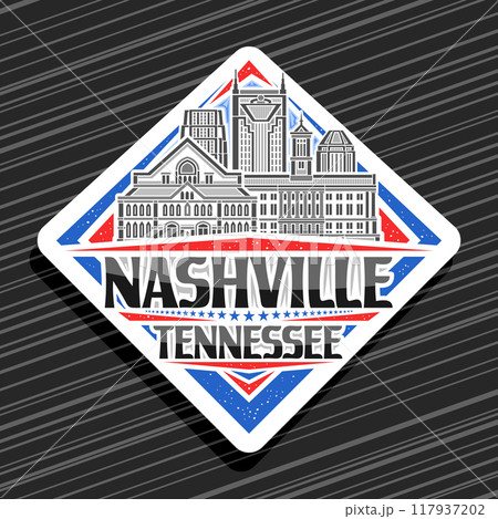 Vector logo for Nashville 117937202