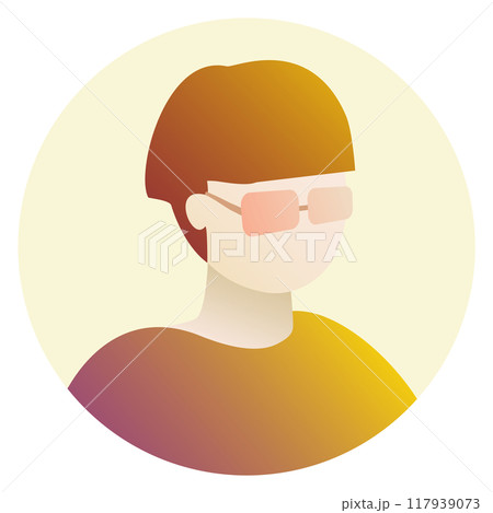 orange man profile icon orange man profile icon 117939073