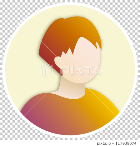 orange man profile icon orange man profile icon 117939074