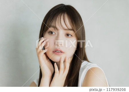ヘアケア　ビューティイメージ　  117939208