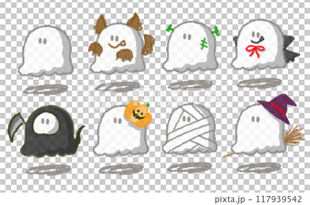 おばけハロウィンセット 117939542