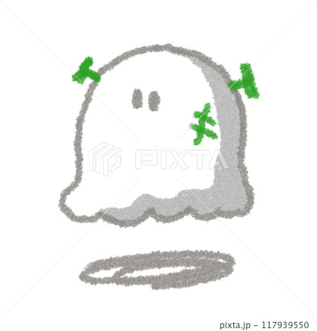 おばけハロウィン(フランケンおばけ) 117939550