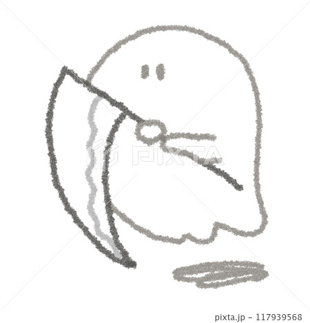 手に持つおばけ(死神のカマ) 手に持つおばけ(死神のカマ) 117939568