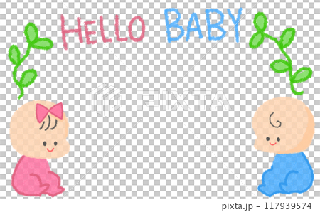 Baby frame Baby frame 117939574