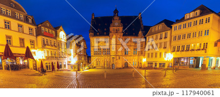 Night Marburg square, Germany Night Marburg square, Germany 117940061