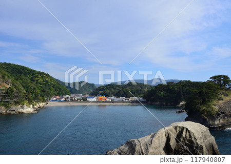 西伊豆堂ヶ島の入江 乗浜海岸 西伊豆堂ヶ島の入江 乗浜海岸 117940807